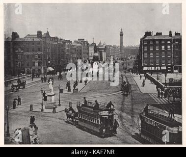 Sackville Street. Dublin Stock Photo