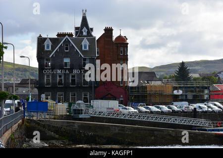 The Columba Hotel and Harbour Inn, Oban, Argyll, Scotland Stock Photo