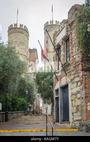 Museum of Columbus Christopher, Birthplace in Genova, Italy Stock Photo