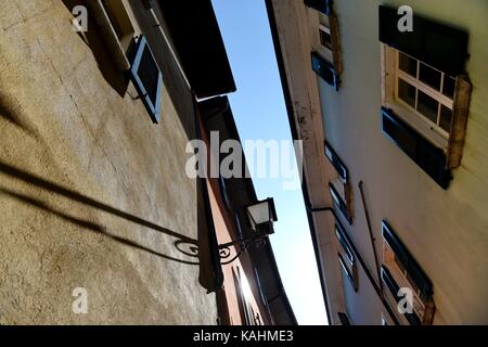 Ascona, Switzerland. 24th Sep, 2017. View of the city of Ascona in the Switzerland area Ticino, 24.September 2017. Credit: Frank May | usage worldwide/dpa/Alamy Live News Stock Photo