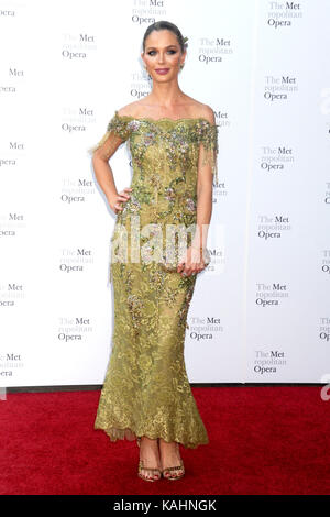 Georgina Chapman attends the 2017 Metropolitan Opera Opening Night at The Metropolitan Opera House on September 25, 2017 in New York City. Stock Photo