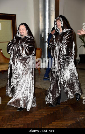 Berlin, Germany. 26th Sep, 2017. Gregorian attend the 'Royal Christmas Gala' photocall at Kaisersaal am Potsdamer Platz on September 26, 2017 in Berlin, Germany. Credit: Geisler-Fotopress/Alamy Live News Stock Photo