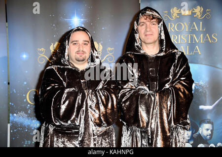 Berlin, Germany. 26th Sep, 2017. Gregorian attend the 'Royal Christmas Gala' photocall at Kaisersaal am Potsdamer Platz on September 26, 2017 in Berlin, Germany. Credit: Geisler-Fotopress/Alamy Live News Stock Photo