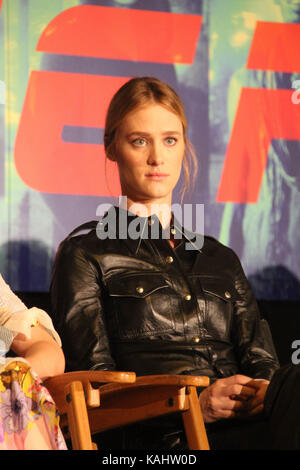 Mackenzie Davis 09/24/2017 "Blade Runner 2049" Press Conference held at