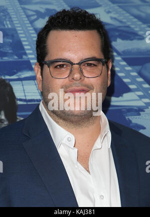 Hollywood, California, USA - SEPTEMBER 26: Josh Gad, at HBO'S DOCUMNETARY FILMS SPIELBERG LA PREMIERE at Paramount Studios on September 26, 2017 in Los Angeles, California. Credit: Faye Sadou/MediaPunch Stock Photo