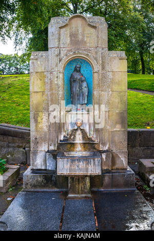 The spring at Buxton Water Source England Stock Photo - Alamy