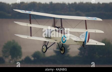 Great War Display Team Sopwith Triplane Stock Photo