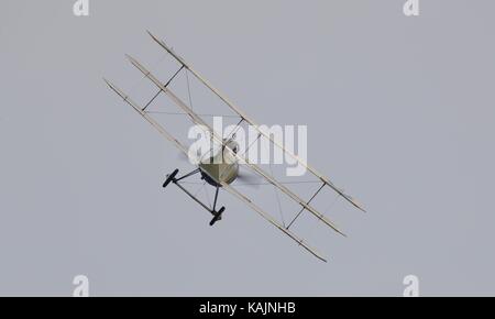 Great War Display Team Sopwith Triplane Stock Photo