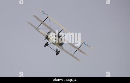 Great War Display Team Sopwith Triplane Stock Photo