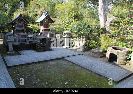 Jozan Inari shrine in Matsue (Japan). Stock Photo