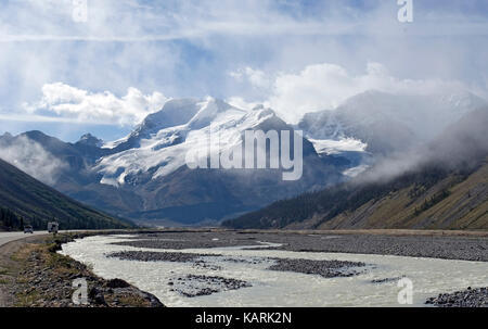 Columbia Ice Fields Stock Photo