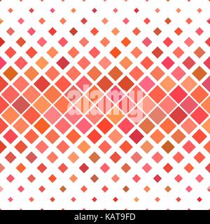 Red abstract square pattern background - vector illustration from diagonal squares Stock Vector