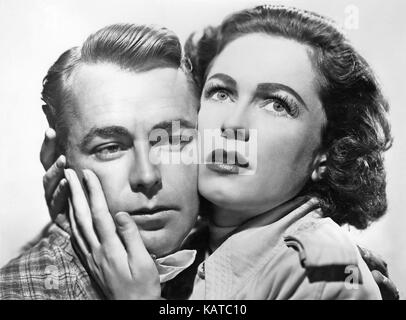 O.S.S. 1946 Universal film with Alan Ladd and Geraldine Fitgerald Stock Photo