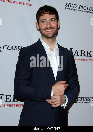 Beverly Hills, CA, USA. 26th Sep, 2017. Julian Morris. 'Mark Felt: The Man Who Brought Down The White House'' Los Angeles Premiere held at the Writers Guild Theatre. Credit: AdMedia/ZUMA Wire/Alamy Live News Stock Photo