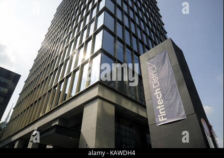 Milan( Italy), headquarters of the Milan Fintech District, urban area devoted to the development of innovative and technological finance Stock Photo