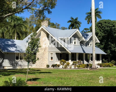 Ft. Myers, Florida, USA.  Henry Ford House, Edison and Ford Winter Estates.  FOR EDITORIAL USE ONLY. Stock Photo