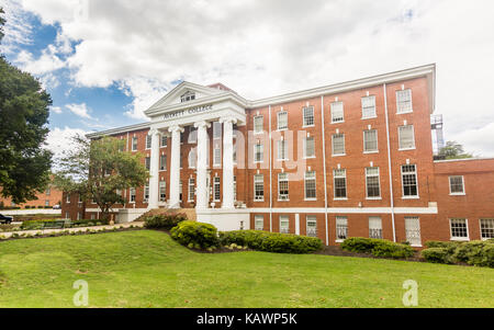 Main Hall at Averett University on September 3, 2016 in Danville, Virginia. Stock Photo