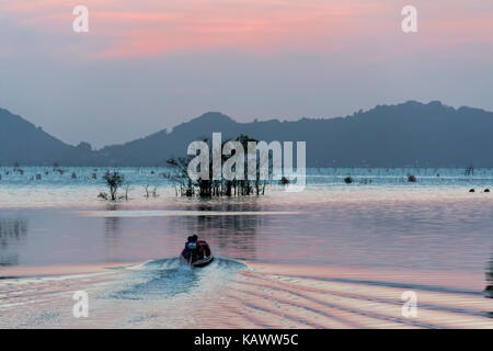 Red sky background Stock Photo