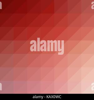 Abstract Red Triangle Background Stock Vector