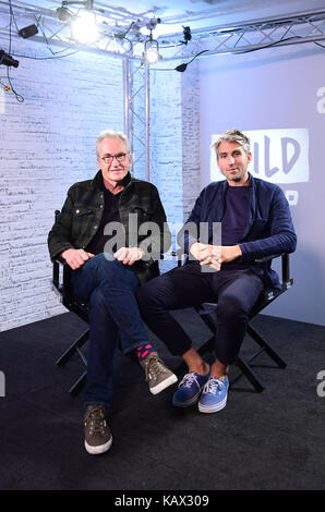 Larry Lamb and his son George at BUILD where the father and son duo ...