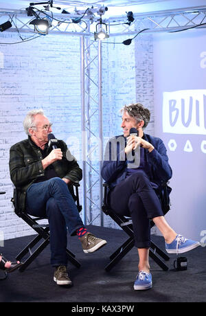 Larry Lamb and his son George at BUILD where the father and son duo ...