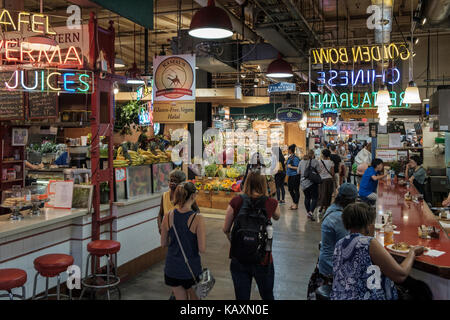 Reading Terminal Market, Philadelphia, PA, USA Stock Photo