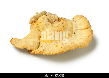 Whole chicken-of-the-woods mushroom on white background Stock Photo