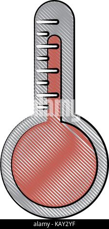 analog thermometer icon image  Stock Vector