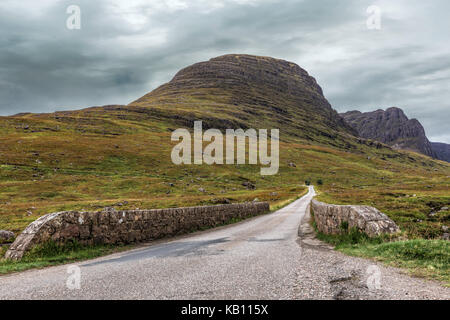Russell Burn, Applecross, Bealach na Ba, Highlands, Scotland, United Kingdom Stock Photo
