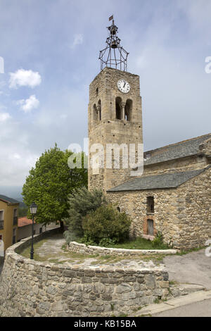 L'église de Saint-Felix, Fillols, France Stock Photo