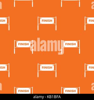 Finish line gates pattern seamless Stock Vector