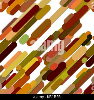 Abstract seamless chaotic rounded diagonal stripe background pattern Stock Vector