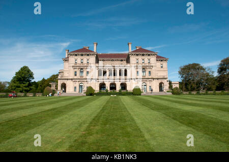 The Breakers mansion, Newport, Rhode Island, New England, Massachusetts, USA Stock Photo
