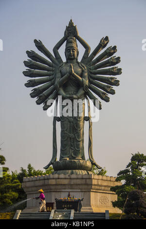 Buddha statue, Splendid China park, Shenzhen, Stock Photo
