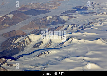 North America, Canada, Nordkanada, Nunavut, Ellesmere Iceland, glacier, mountain landscape, ice scenery, Stock Photo