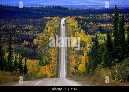 North America, the USA, Alaska, James Dalton Highway, Stock Photo