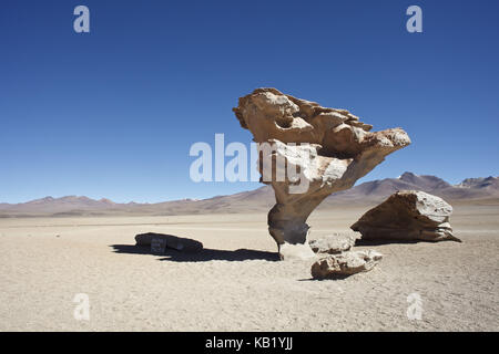 Bolivia, Los Lipez, Desierto de Siloli, Arbol de Piedra, Stock Photo