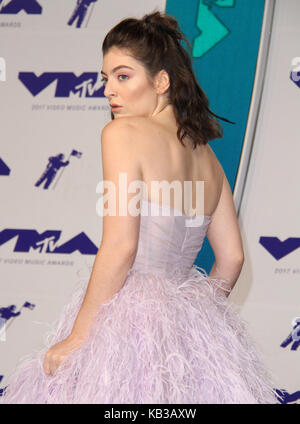 2017 MTV Video Music Awards (VMA) held at the Forum in Inglewood, California - Arrivals  Featuring: Lorde Where: Los Angeles, California, United States When: 27 Aug 2017 Credit: Adriana M. Barraza/WENN.com Stock Photo