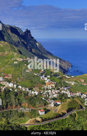 Spain, Canary islands, Tenerife, Taganana, Stock Photo