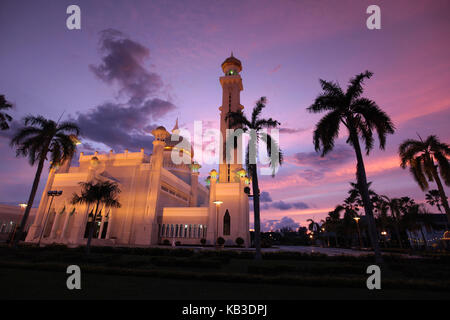 Asia, South-East Asia, Brunei Darussalam, chapelar Seri Begawan, Omar Ali Saifuddien Moschee,