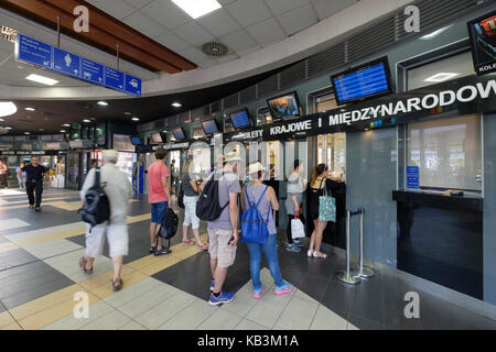 Krakow bus station in Kraków, Poland, Europe Stock Photo - Alamy