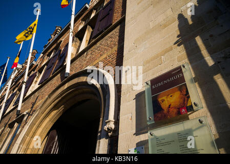 Belgium, Antwerp, Rubenshuis, former home of painter Peter Paul Rubens, 1611 Stock Photo