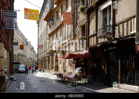 France, Ile et Vilaine, Rennes, St Georges street Stock Photo