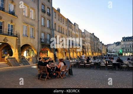 France, Moselle, Metz, St Louis square Stock Photo