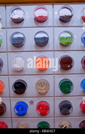 Lego blocks in the pick and mix section of the Lego Shop on Leicester Square in London England Stock Photo