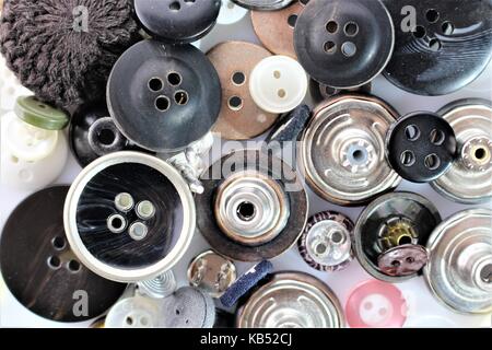 An Image of Buttons - clothes Stock Photo