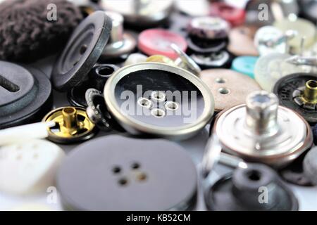 An Image of Buttons - clothes Stock Photo