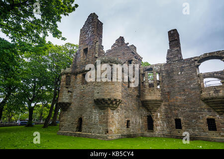 Bishop and Earls Palace of Kirkwall, Orkney Islands, Scotland, United Kingdom, Europe