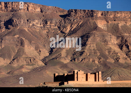 Tamnougalt Kasbah the Draa valley, near Agdz, Morocco, Africa, North Africa, Africa Stock Photo