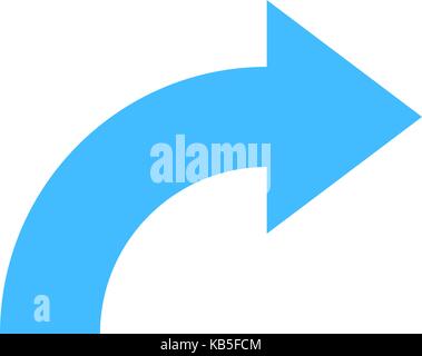 Use it in all your designs. Arrow sign undo, left, right, down, up icons. Quick and easy recolorable graphic element in technique vector illustration Stock Vector